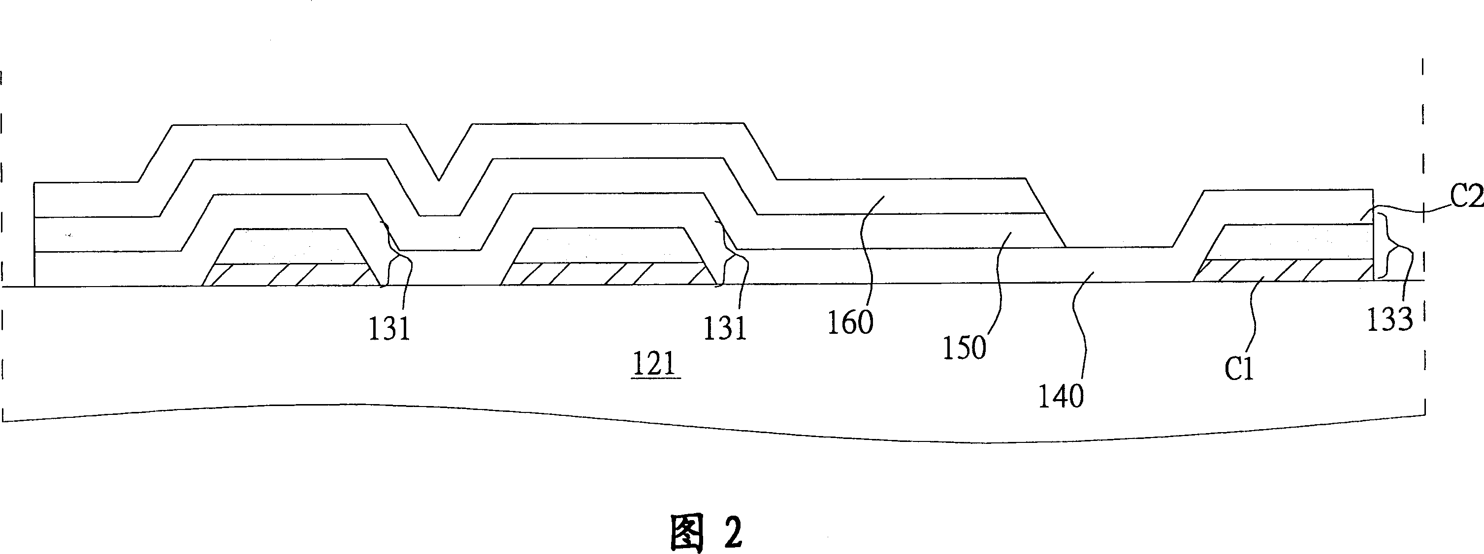 Film transistor with copper wire structure and its manufacturing method