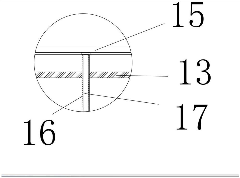 Purification device for zinc sulfate production