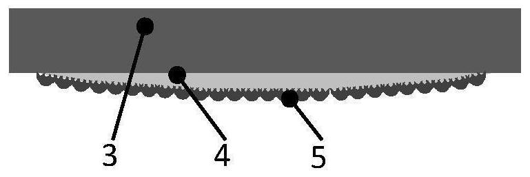 Liquid film transfer printing method of surface microstructure