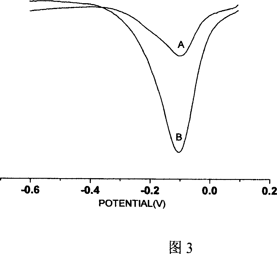 Electrochemical sensor and its prepn process and use