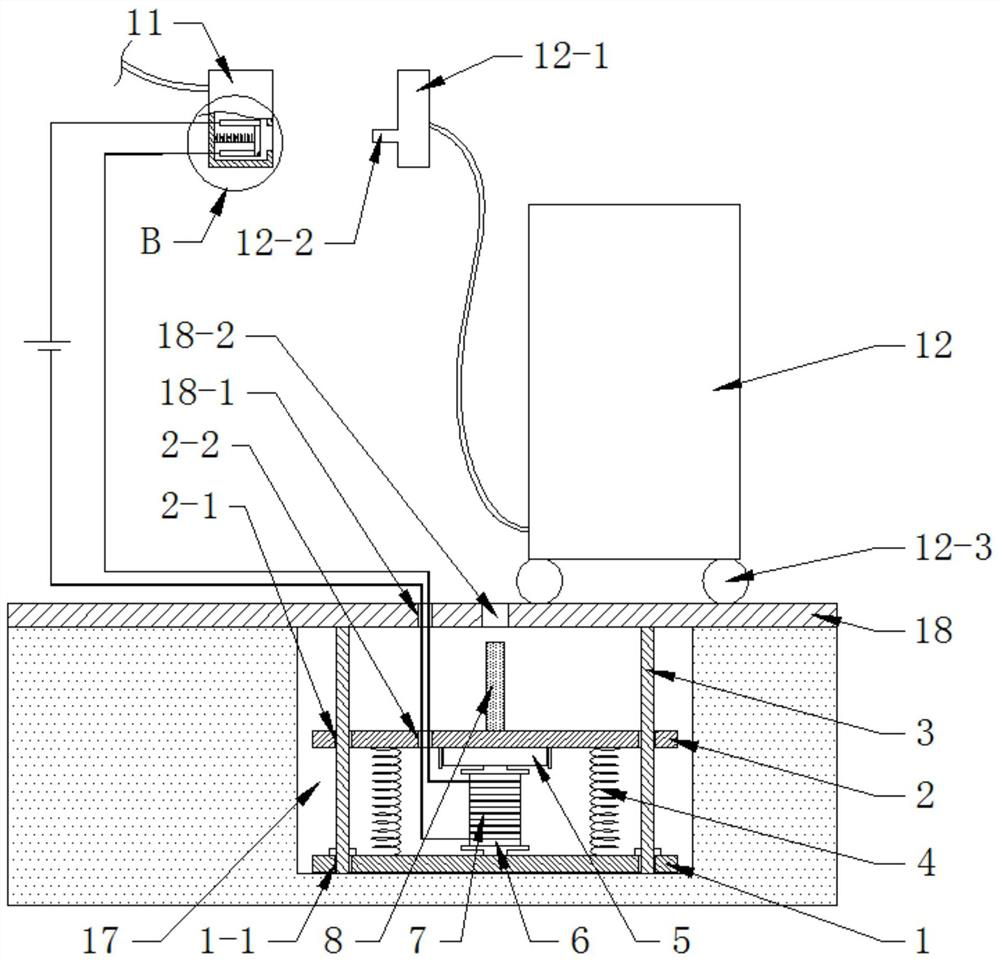 A power cord plug leakage prevention device for a server cabinet and using method thereof