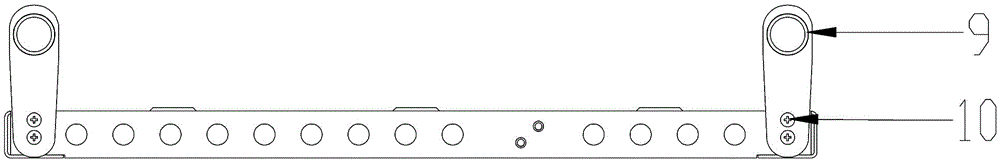 Auxiliary assembly and disassembly structure and usage method of heavy components in the cabinet