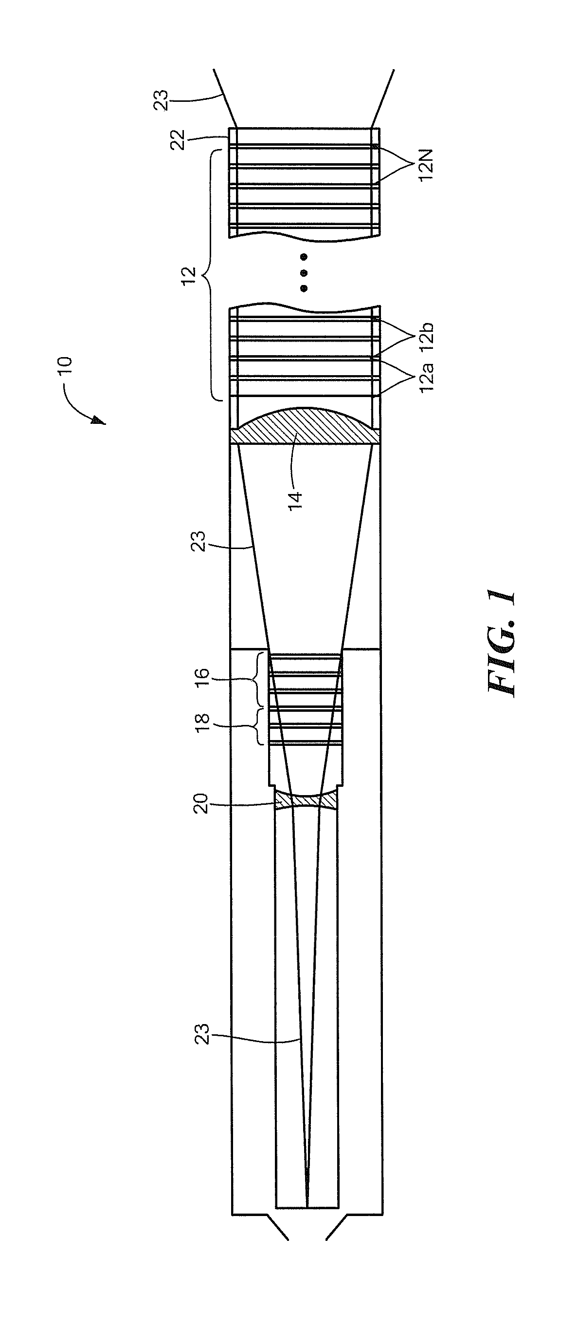 High Fill-Factor Electronic Beam Steerer