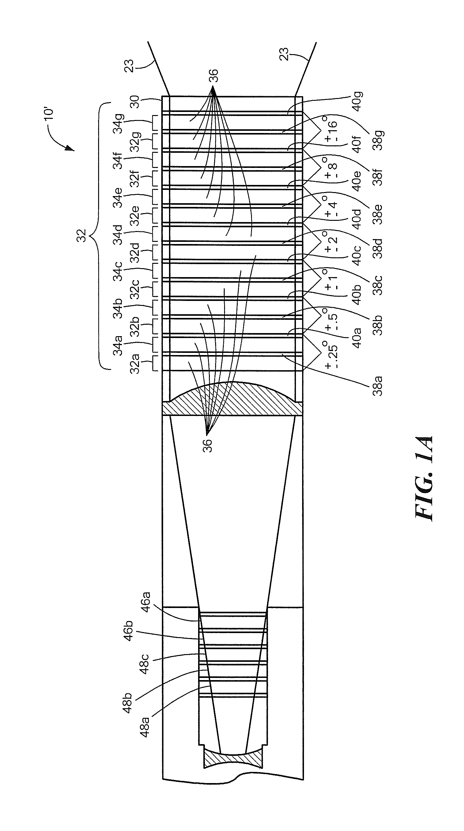 High Fill-Factor Electronic Beam Steerer