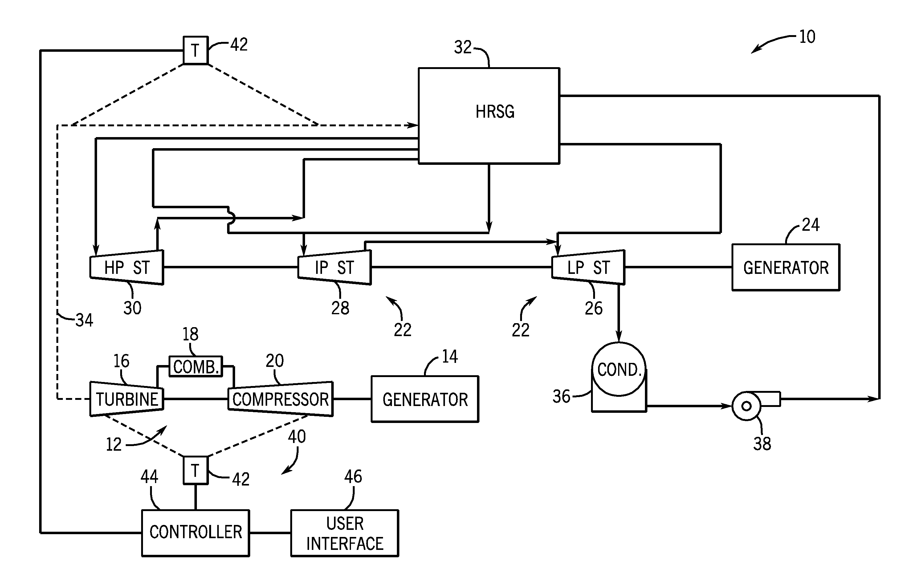 Thermal measurement system and method for leak detection