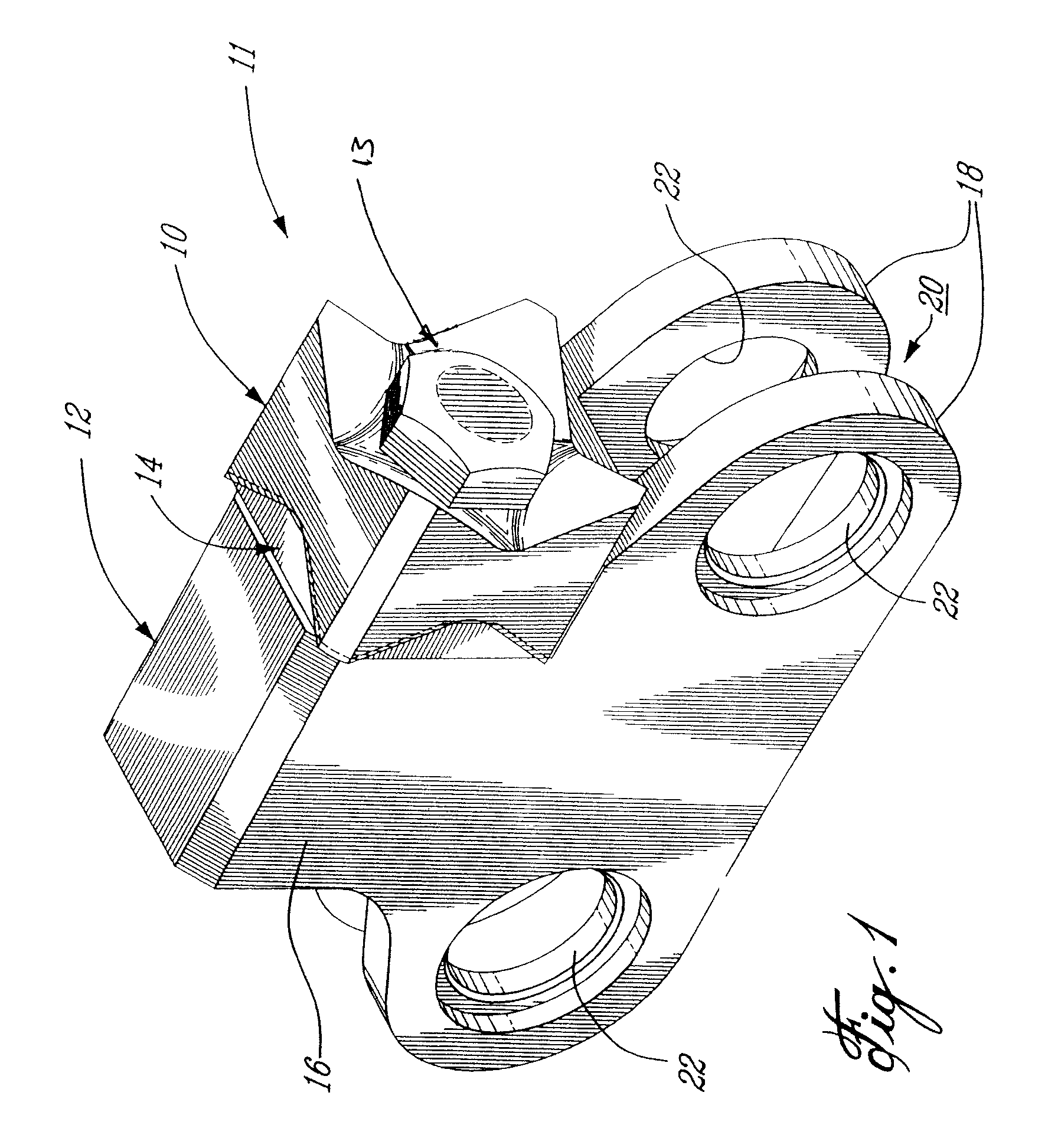 Reversible saw tooth