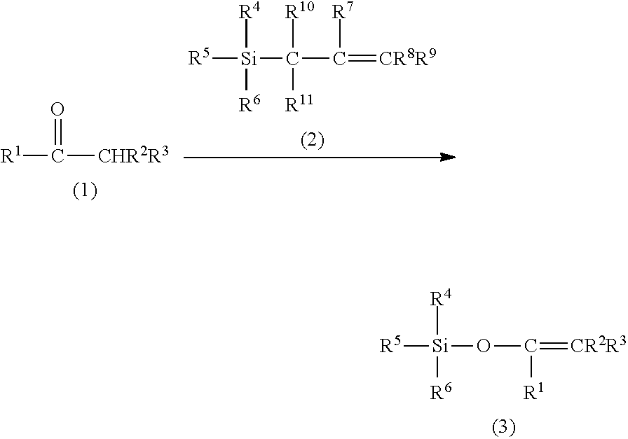 Method for producing silylenol ethers