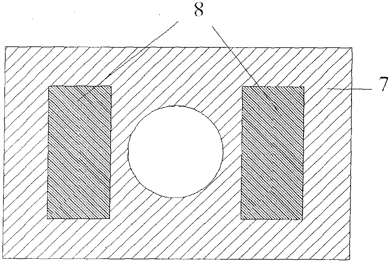 Packaging structure of light source of high power LED