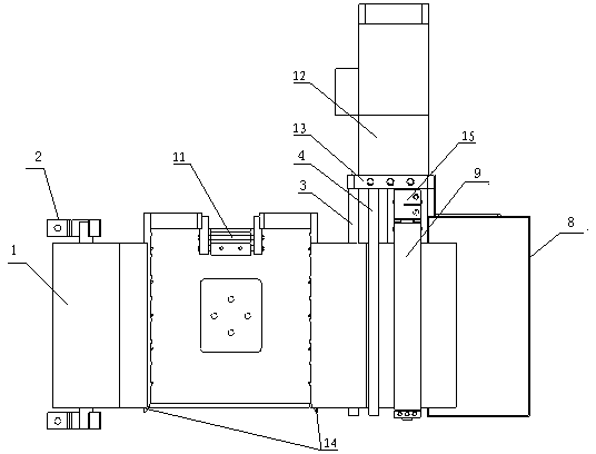 Intelligent cloth changing device of wiping mechanism