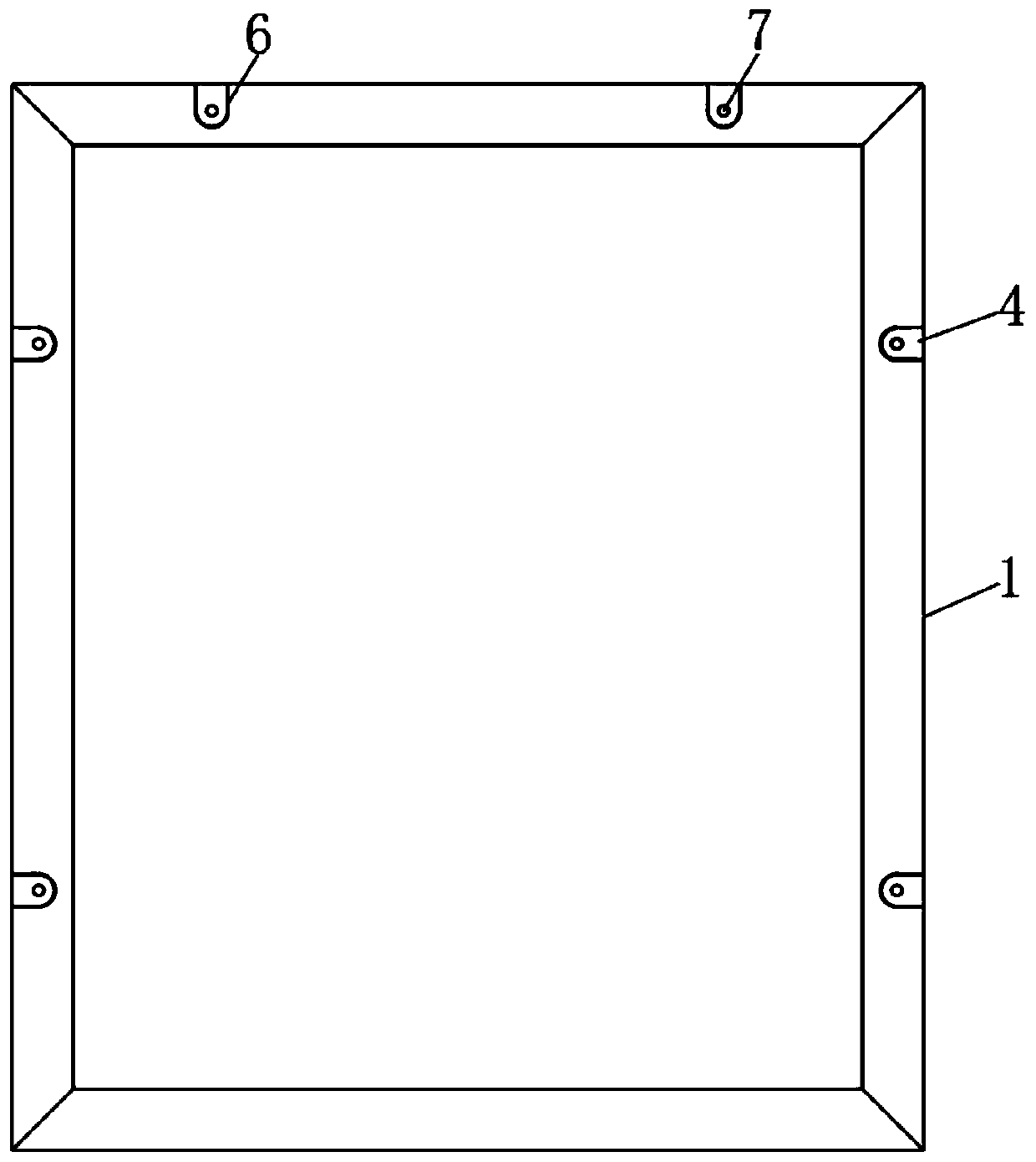 Fire hydrant box door piece mounting mechanism and production mode and mounting mode thereof