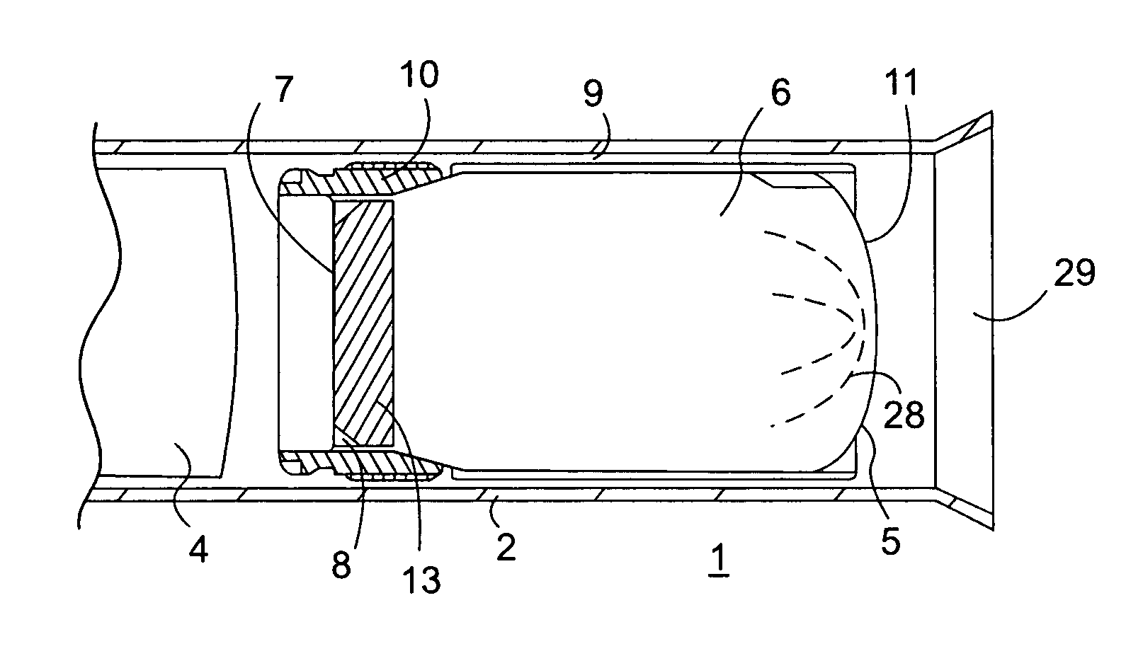 Arrangement for weapon