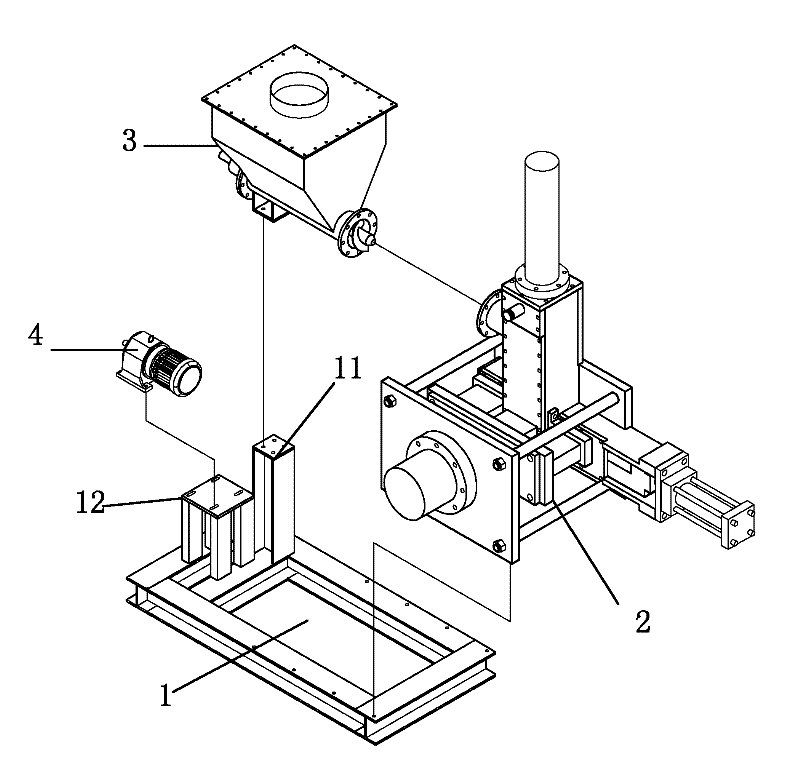 Molding machine for foam of heat insulation layer of refrigerator