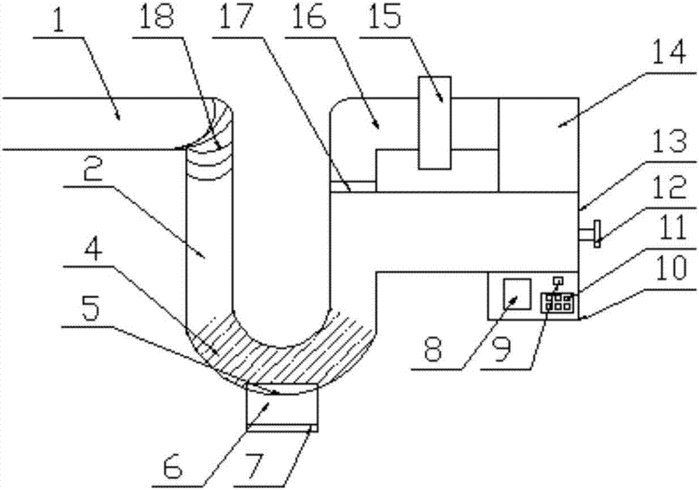 Exhaust thermal energy environmental protection utilization device