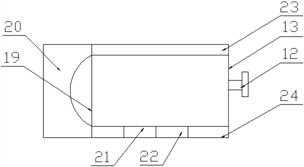 Exhaust thermal energy environmental protection utilization device