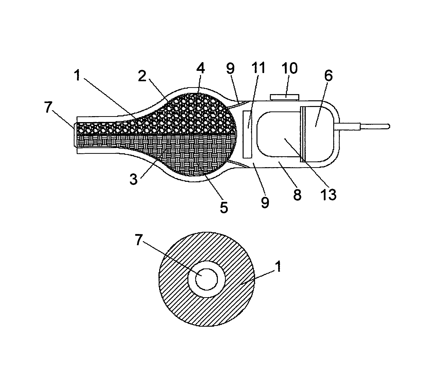 Device for locating crashed aircraft