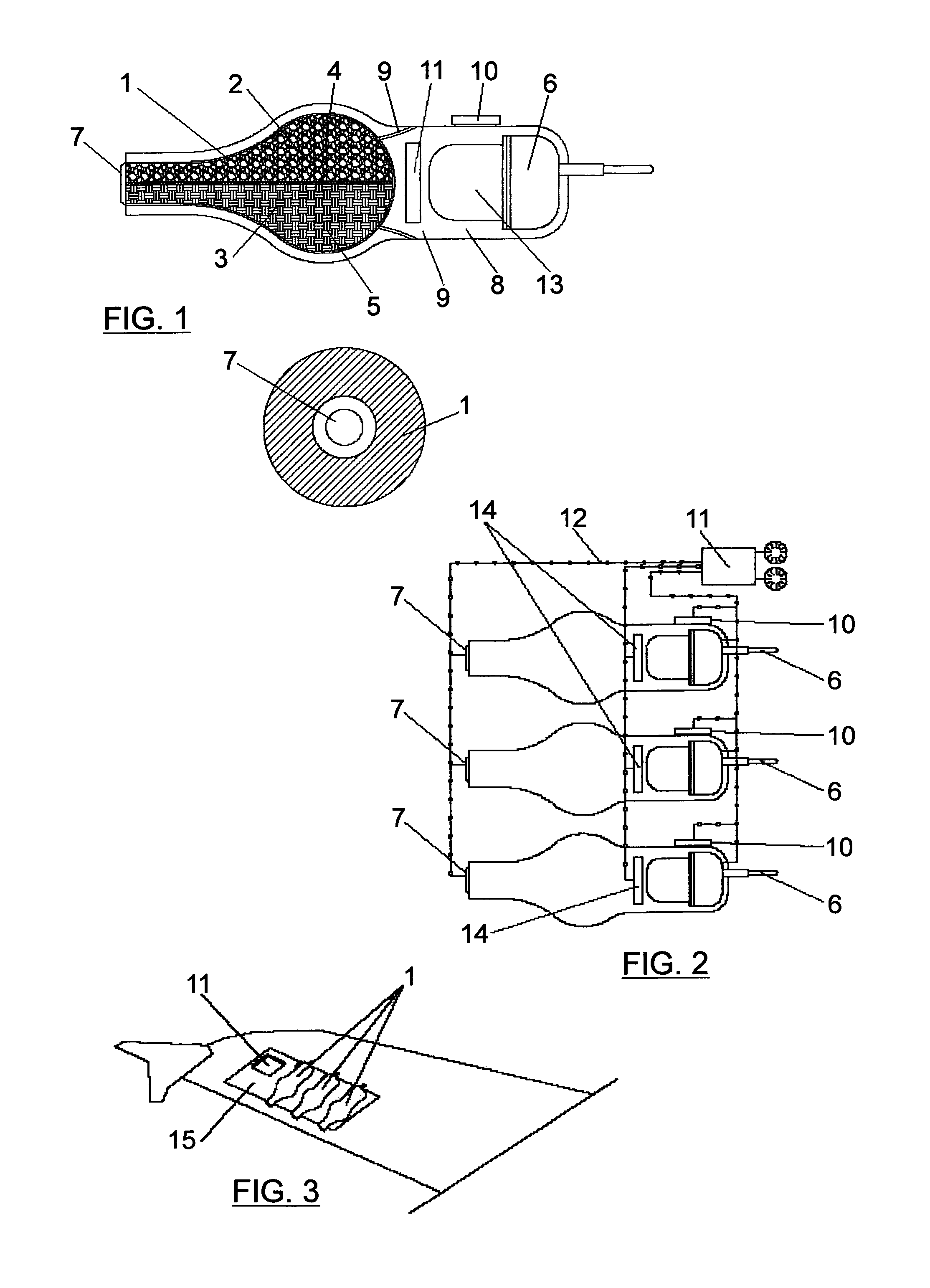 Device for locating crashed aircraft