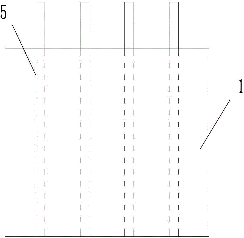 Lithium battery convenient for battery core coiled material to exhaust