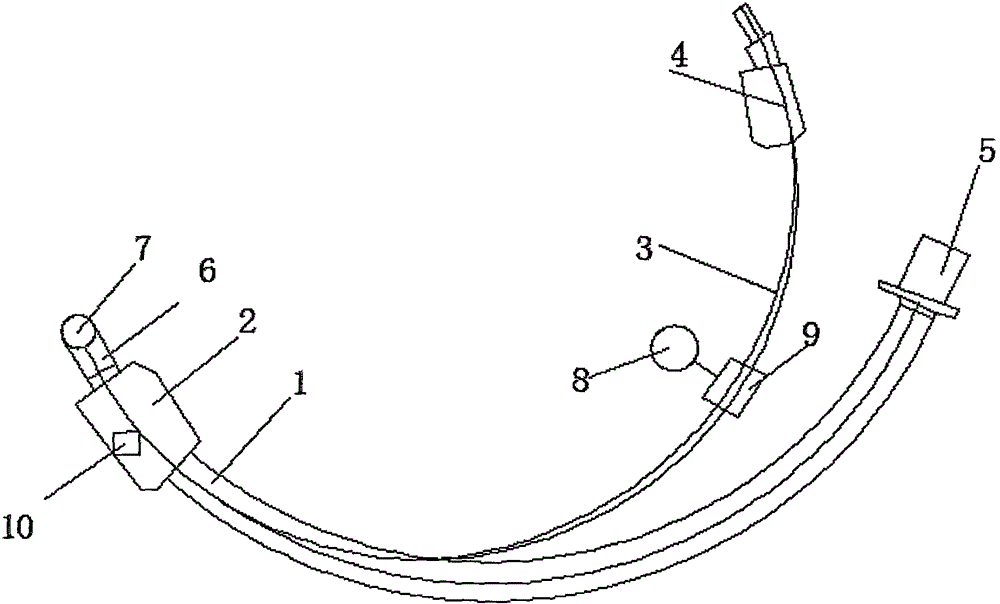 Trachea cannula capable of monitoring air bag pressure automatically