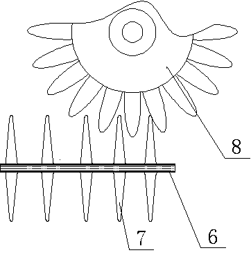 Ash sealing device for preventing low-temperature gas from entering high-temperature dust remover