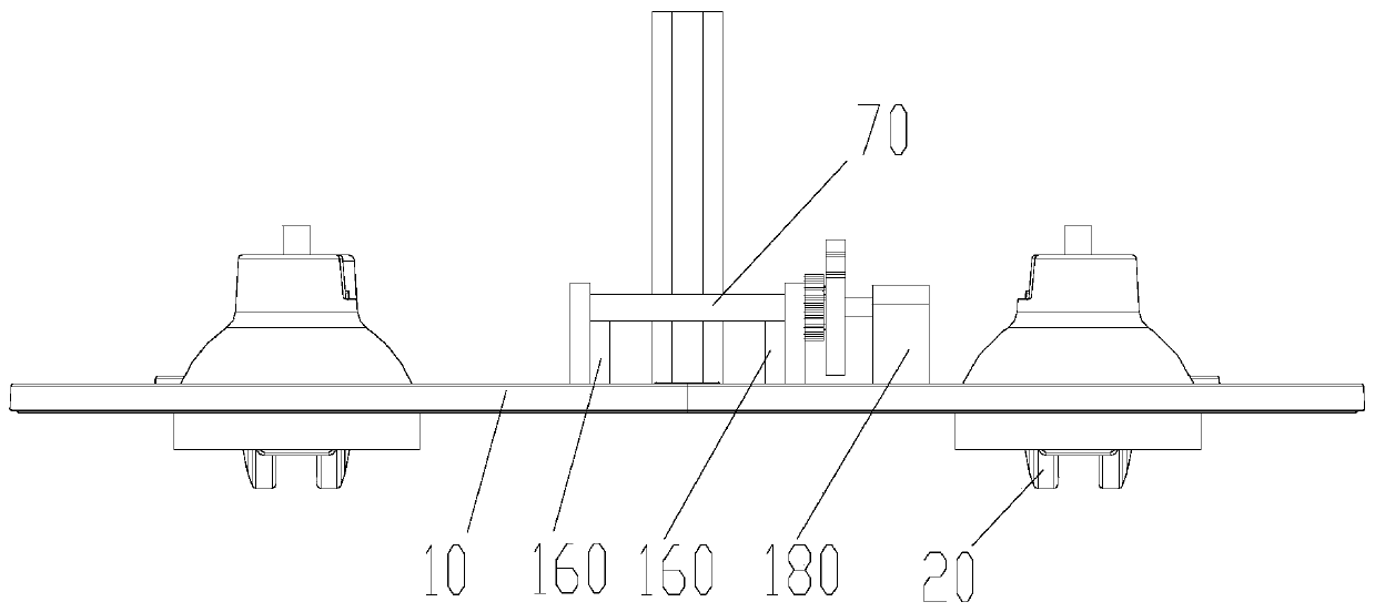 Chassis structure and purifier with same