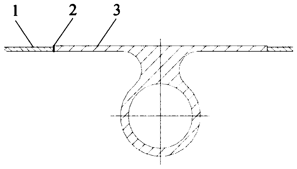 High-precision global vision measurement method for three-dimensional thin-wall structure weld joint