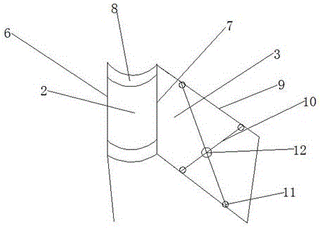 Solar water heater bracket