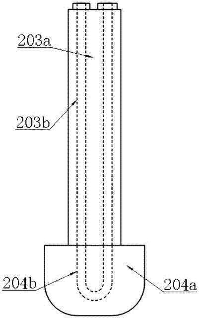 Efficient cutting and cooling integrated device for rubber