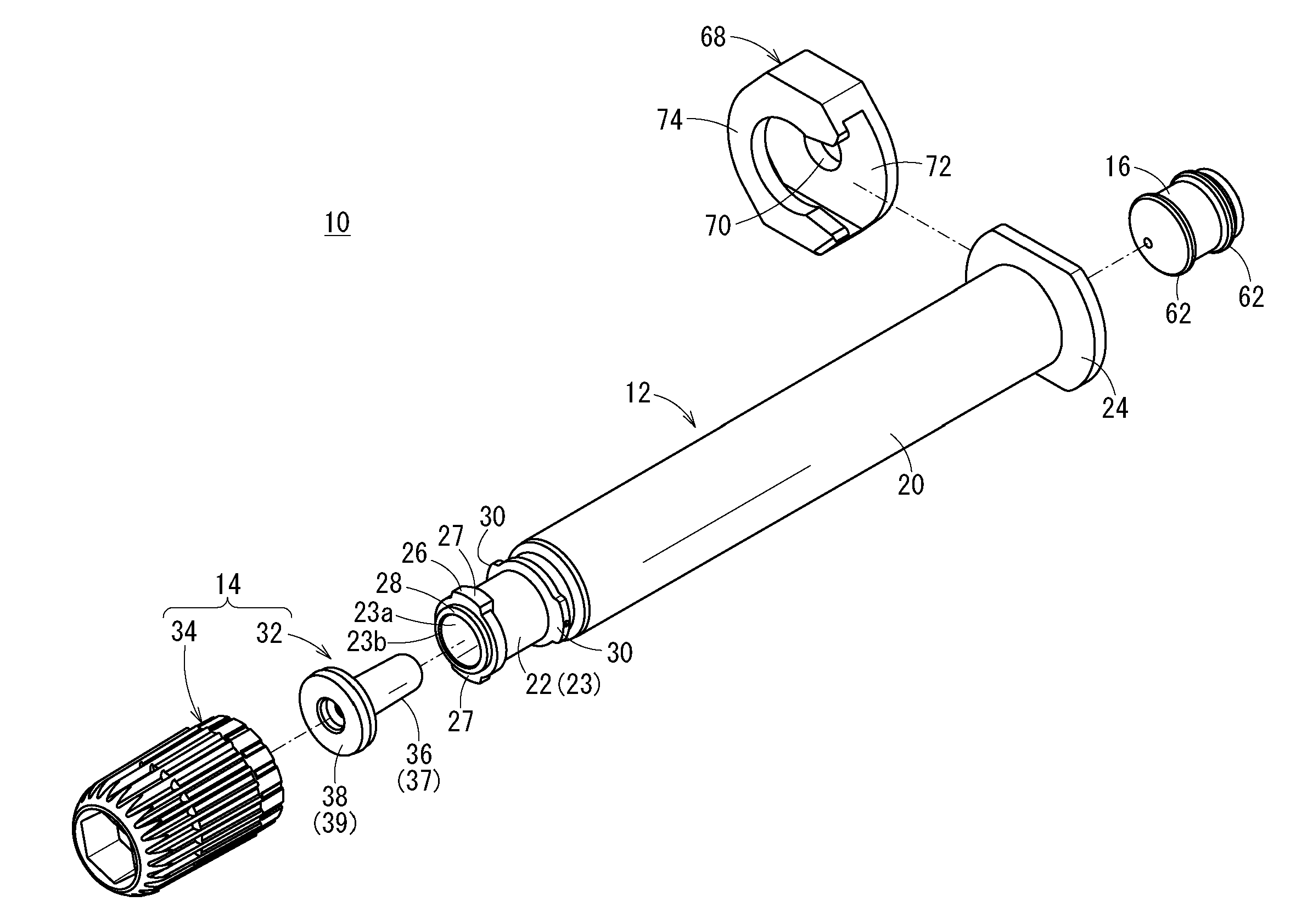 Barrel for syringe and pre-filled syringe