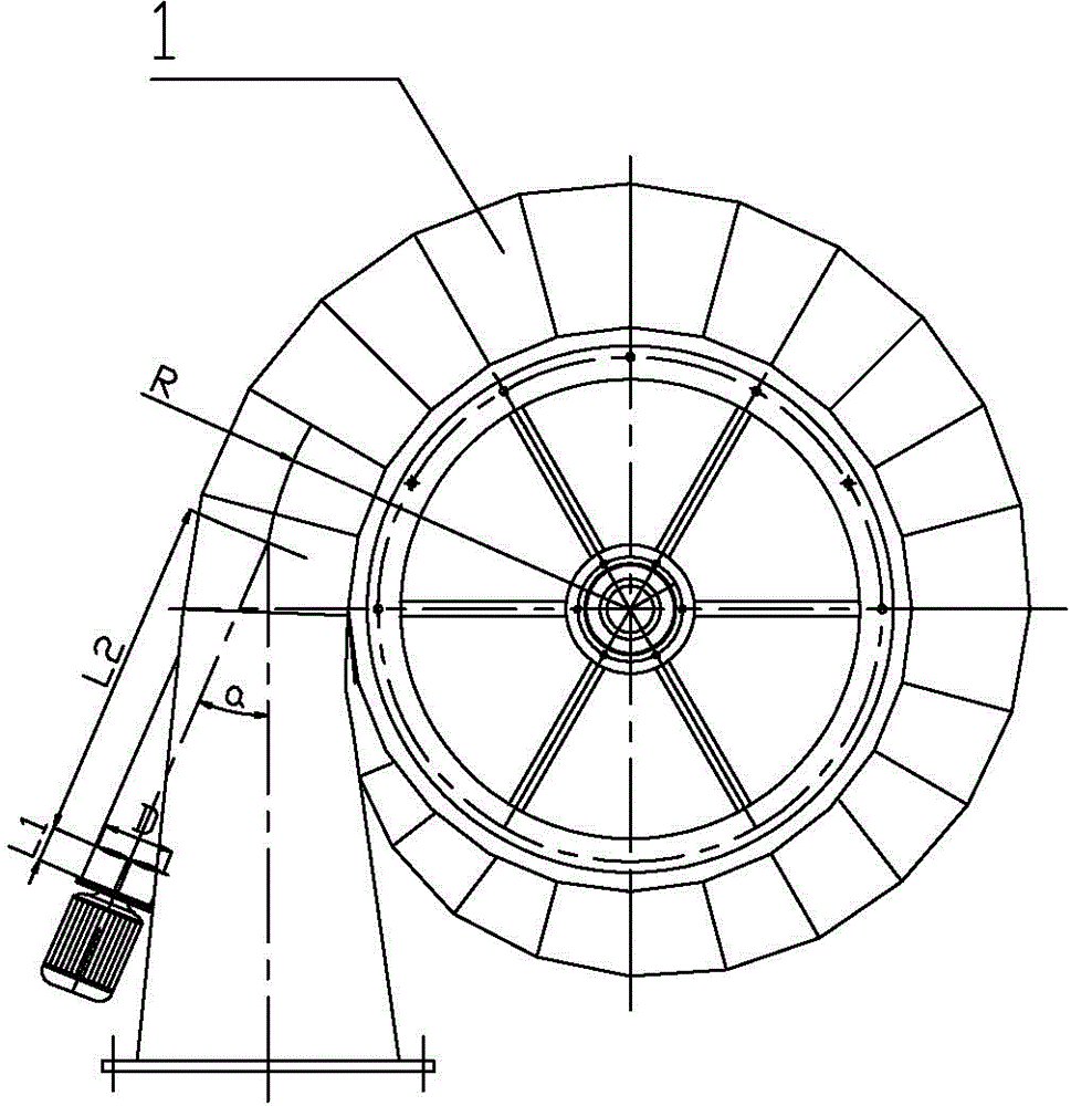 Hydraulic turbine with power compensation device