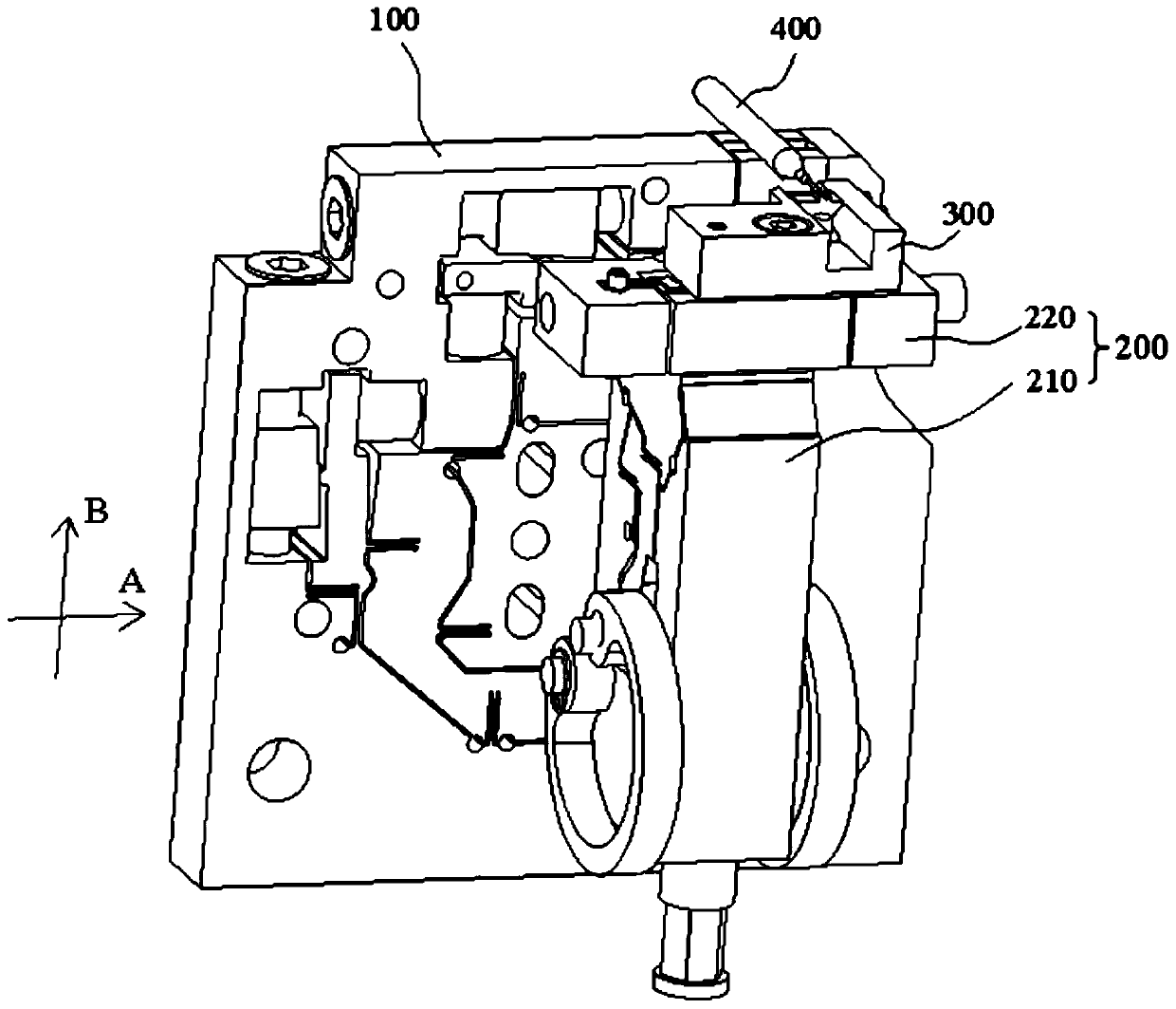 Bracket mechanism