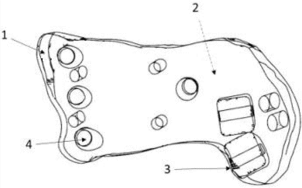 Method for individualized customization of sacrum reconstruction plate by 3D printing and sacrum reconstruction plate