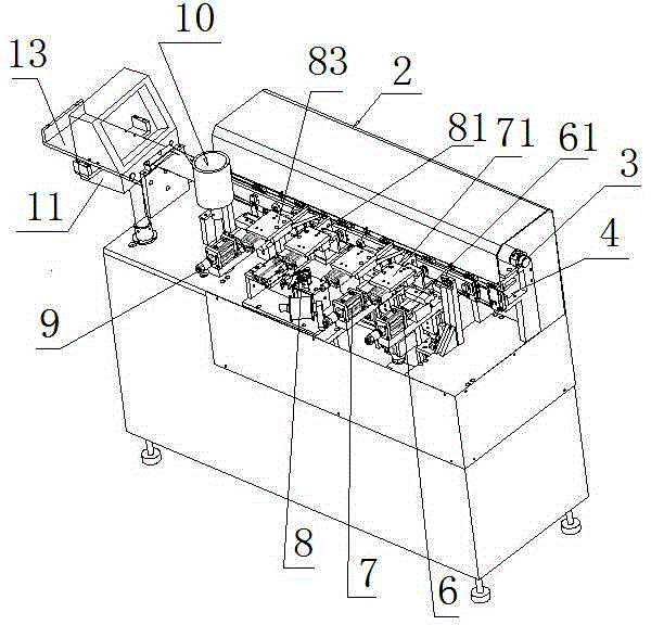 Multi-core cable stripping pre-tinning cutting machine