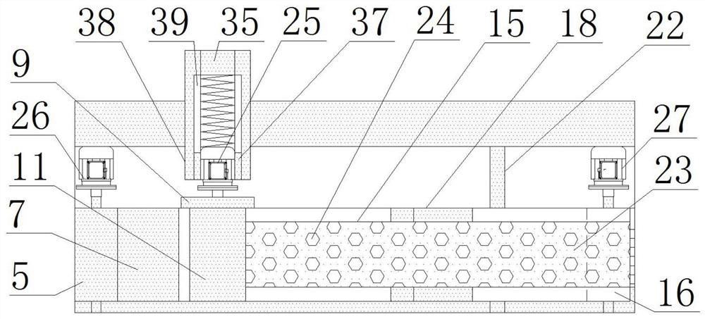 A kind of abdominal pad production equipment