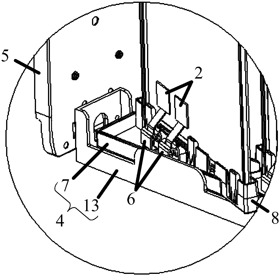 Electrothermal film heater and assembly method thereof