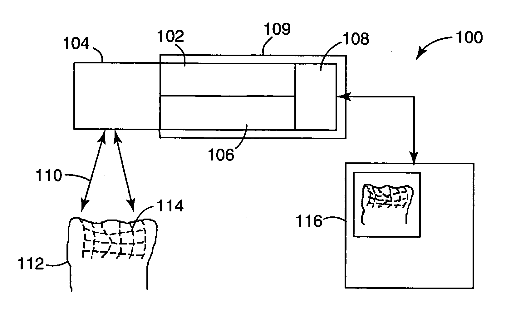 Front end for 3D imaging camera