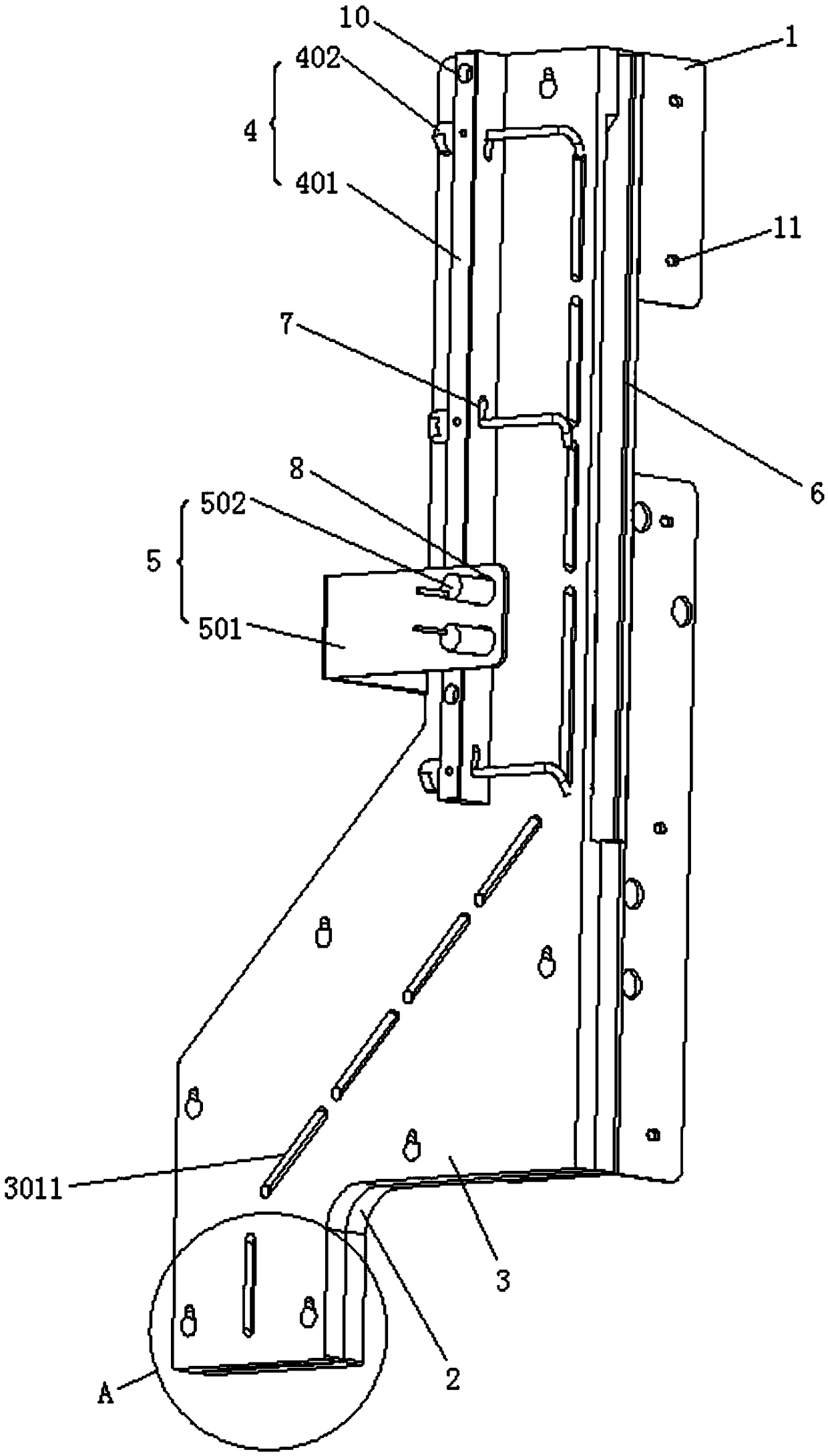 A cover outlet device for a cover unscrambling machine