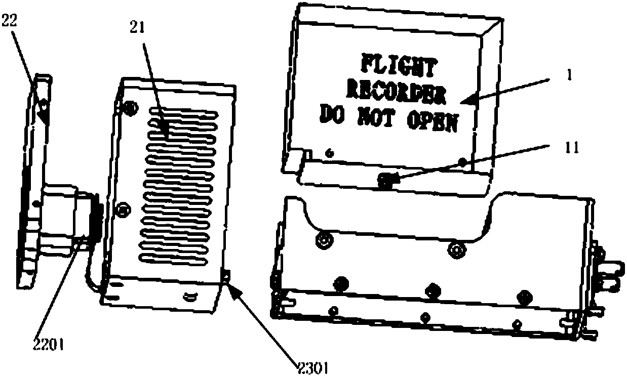 Flight state monitoring equipment