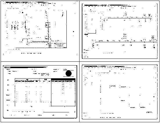 Computer design method of standard distribution network line