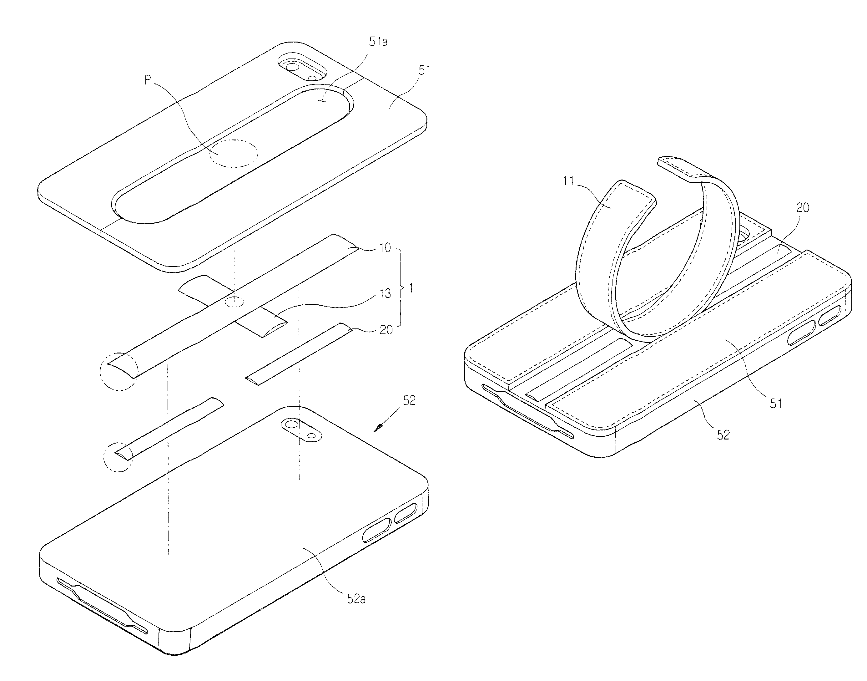 Structure of support frame featuring fast warping and closing