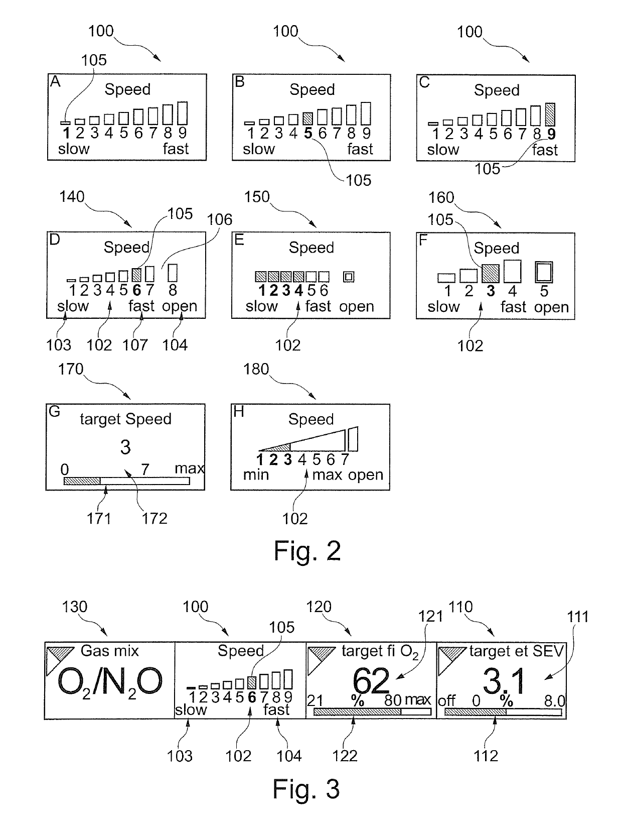 Anesthetic breathing apparatus with target value control of anesthetic agent