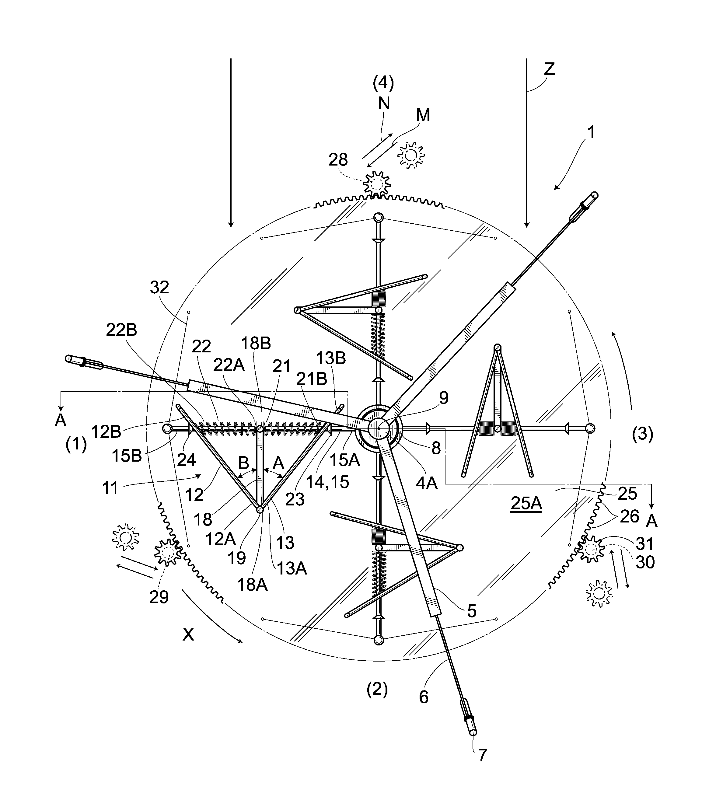 Vertical axis wind turbine generator