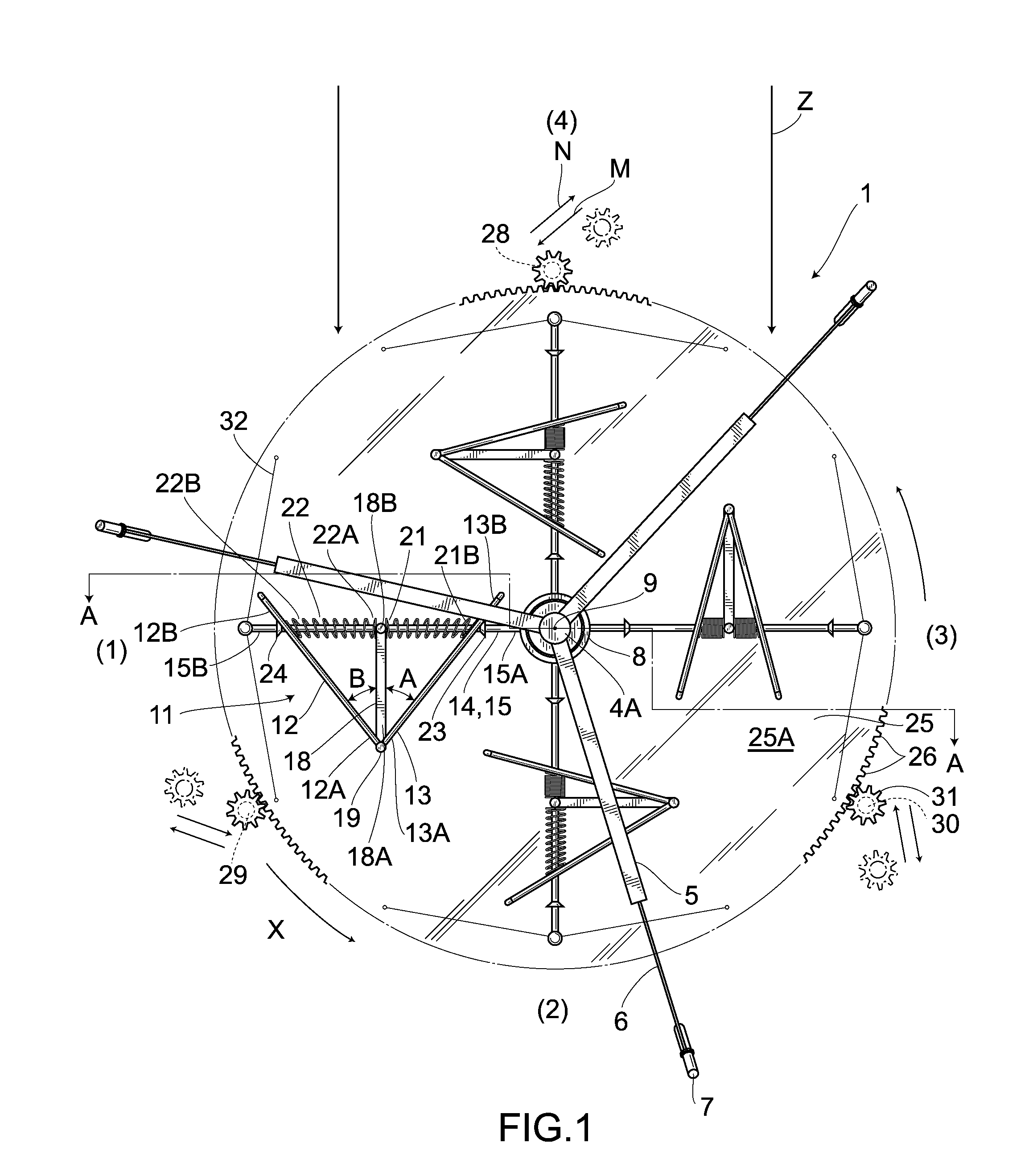 Vertical axis wind turbine generator