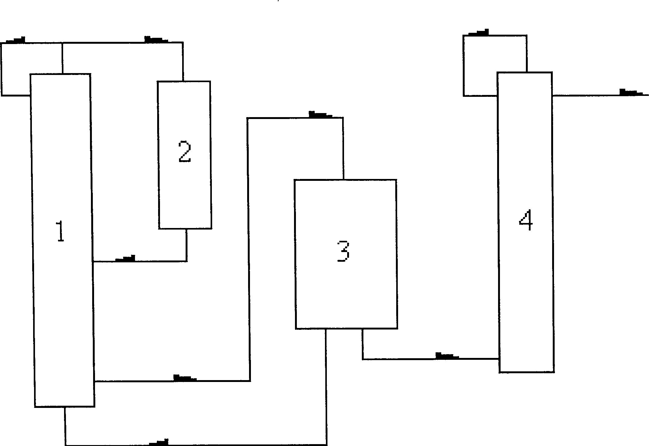 Process for synthesizing 2-chloropyridine from chlorine and pyridine