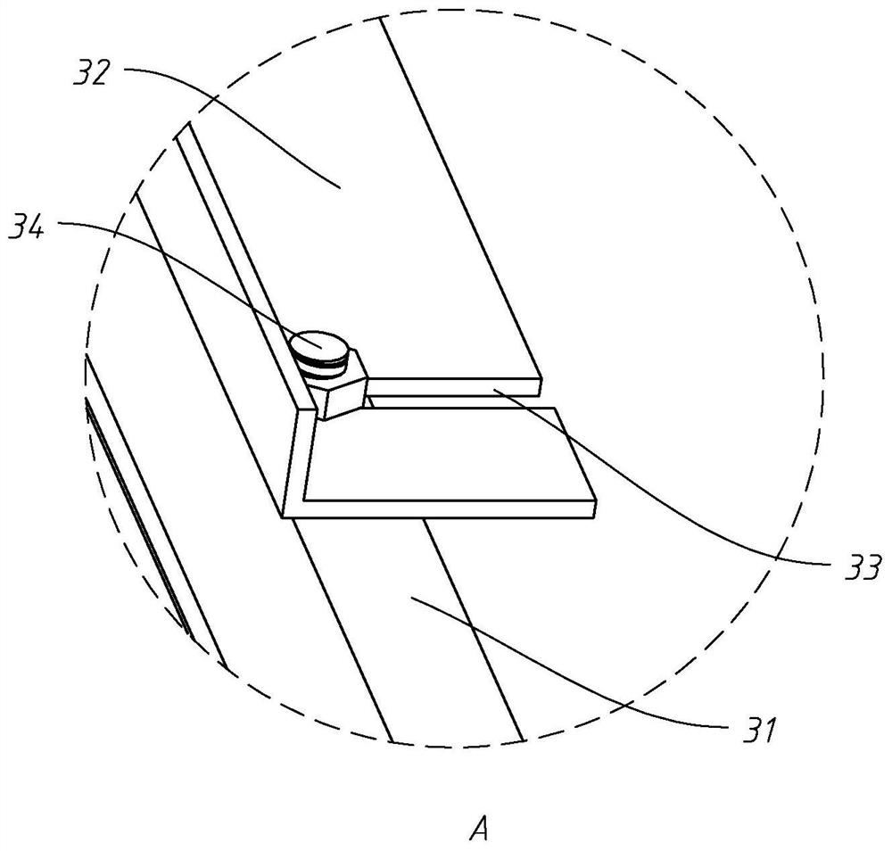 Automatic precise milling machine machining and feeding and discharging device