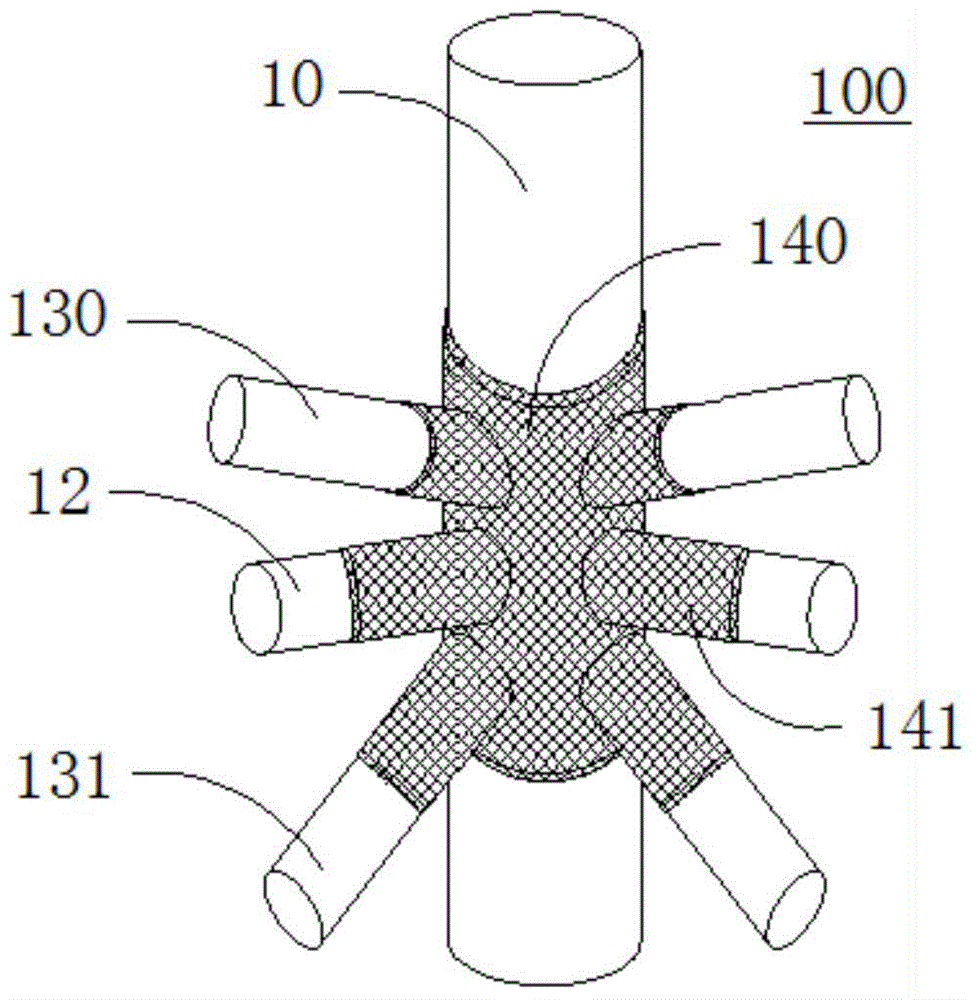 Guide pipe frame, guide pipe frame foundation platform and guide pipe frame construction method