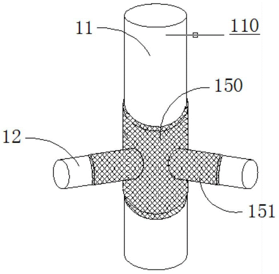 Guide pipe frame, guide pipe frame foundation platform and guide pipe frame construction method