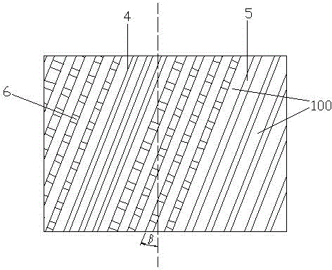 Internal threaded heat-transfer copper pipe