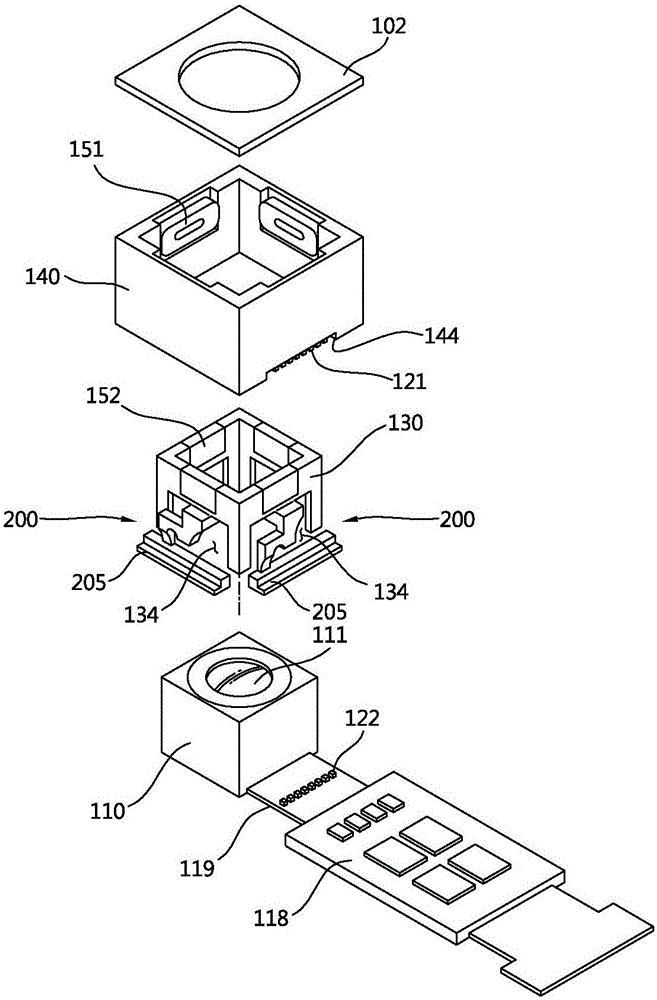 Camera module having optical image stabilizer function