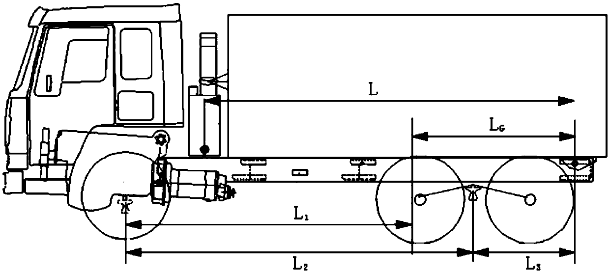 Control method and control system for preventing backward tipping of dump truck bed