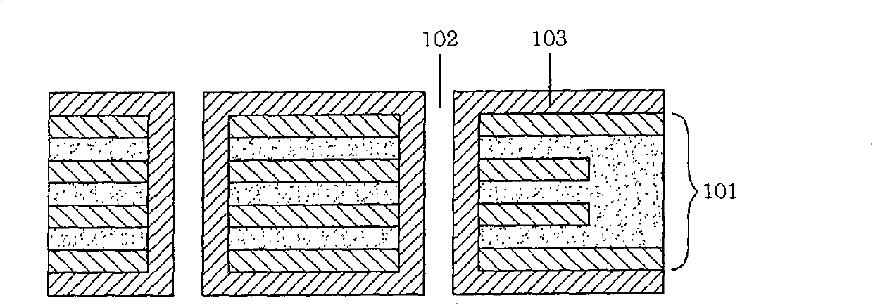 Method for forming through-hole that utilizes lazer drill